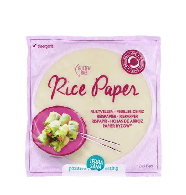 Hojas arroz 15u 150g ECO