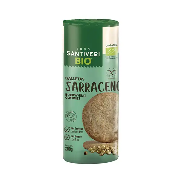Tubo Galletas Sarraceno 200g ECO
