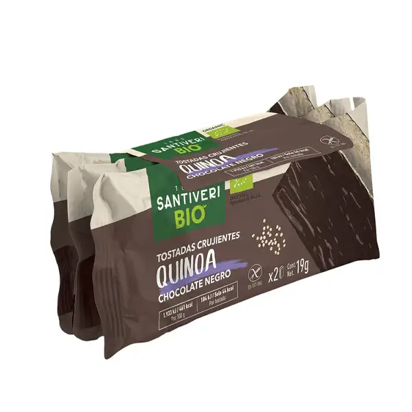 Tostadas quinoa choco n 3x19g ECO