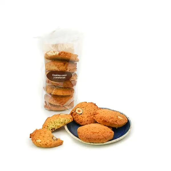 Cookies de Coco y Avellanas 100g ECO