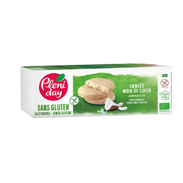 Galleta coco sin glúten 120g ECO