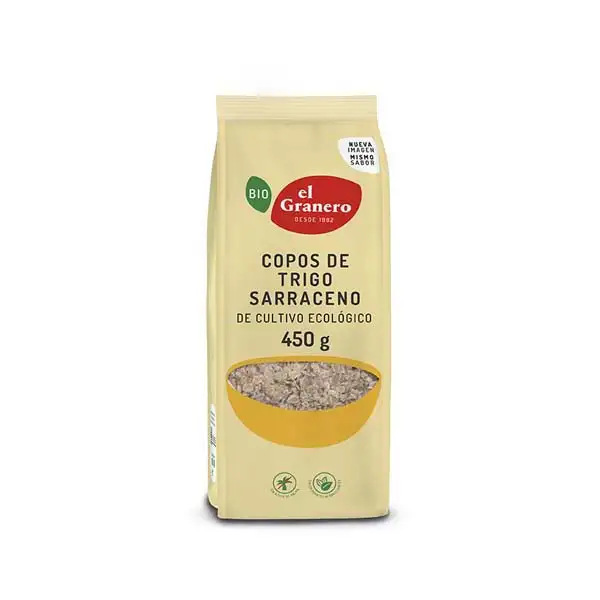 Copos de trigo sarraceno 450g ECO