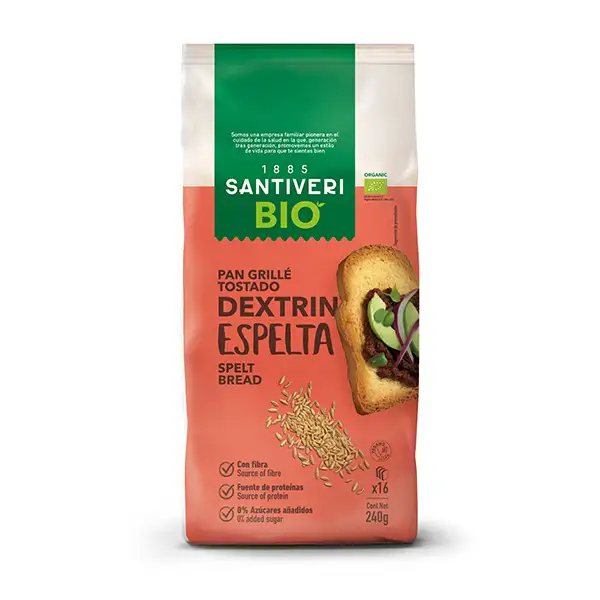 Pan tostado con espelta 240g ECO