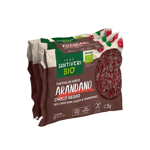 Tortitas choco aránd 3x35g ECO