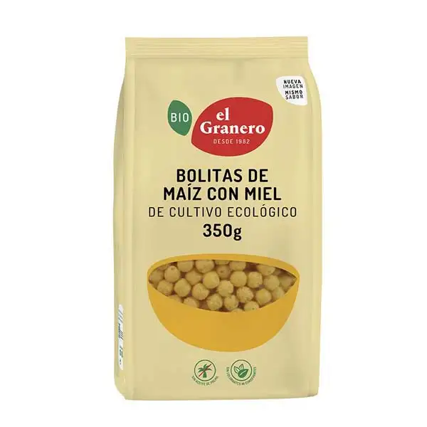 Bolitas maíz miel 350g ECO