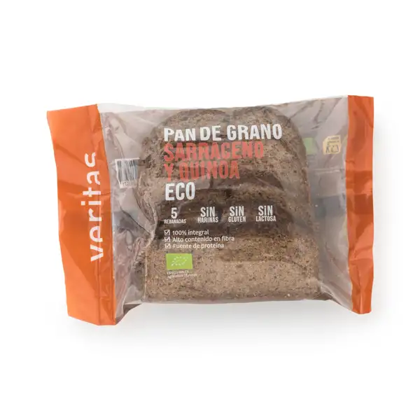 Pan de grano quinoa 200g ECO