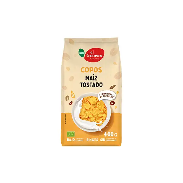 Copos maiz tostado 400g ECO