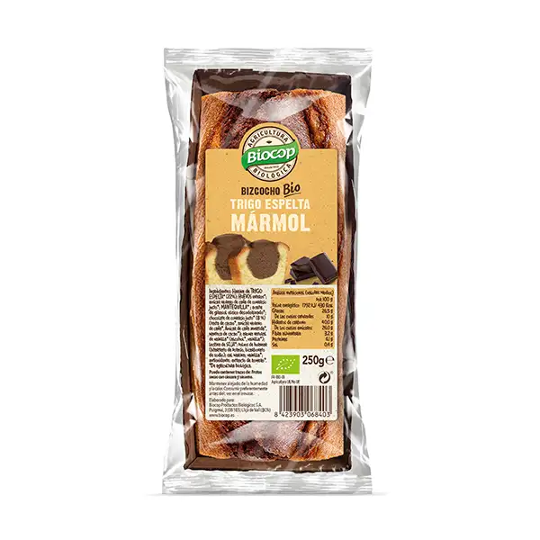 Bizcocho mármol espelta 250g ECO