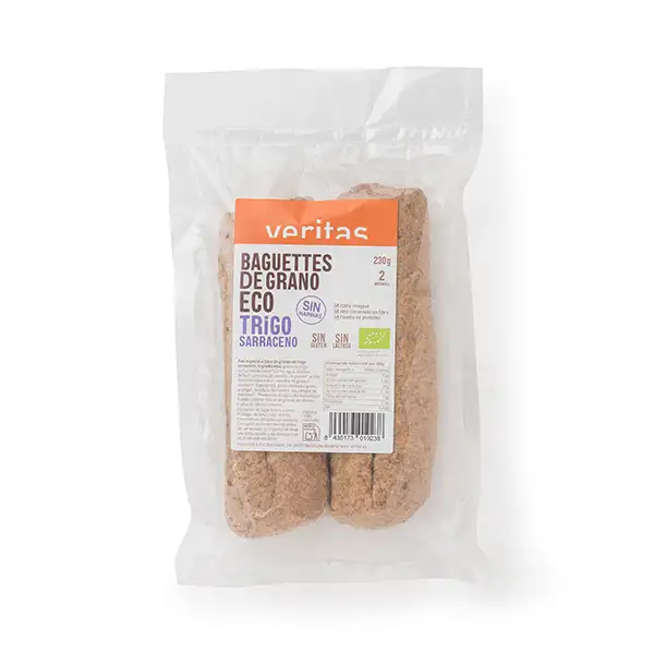 Baguette grano sarrac 2u 230g ECO