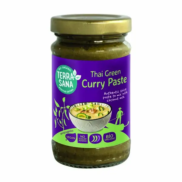 Pasta curry verd tail 120g ECO