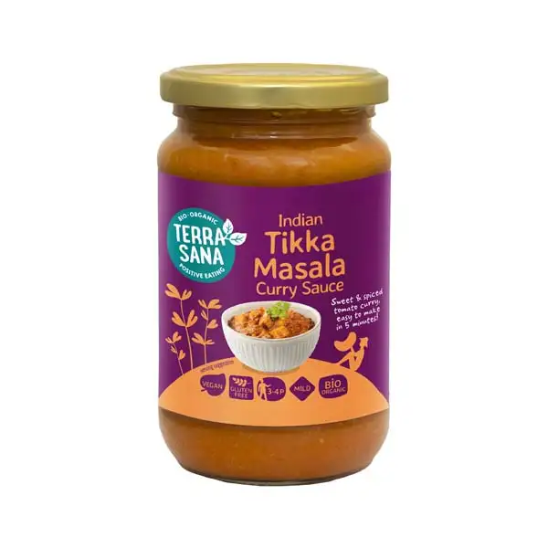 Salsa curry tikka mas 350g ECO