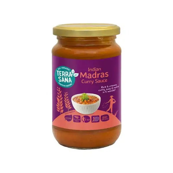 Salsa curry madras 350g ECO
