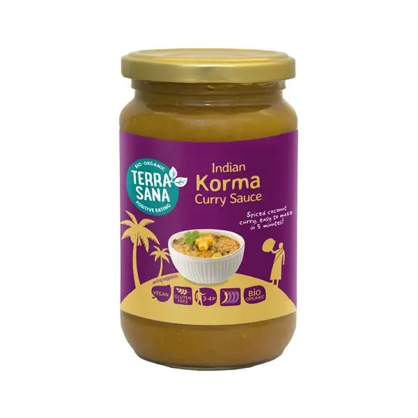 Salsa curry korma 350g ECO