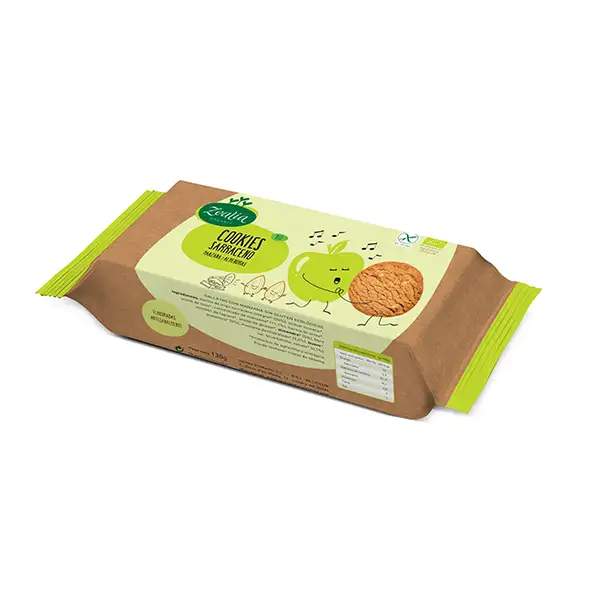 Cookies sarracen man/alm 130g ECO