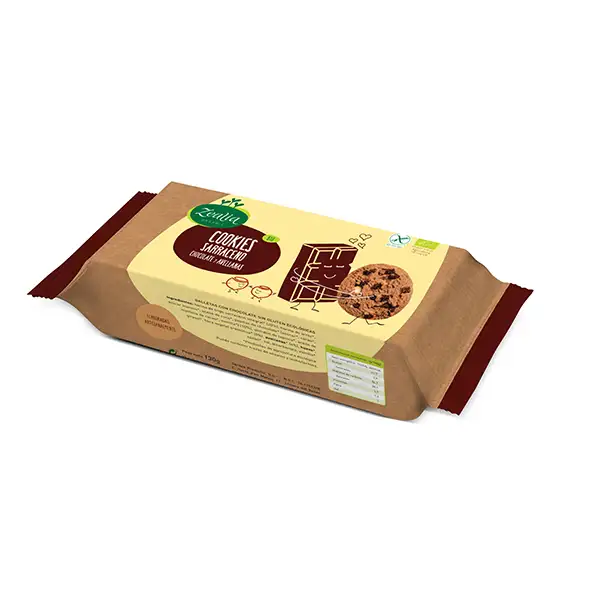 Cookie sarrace choc/avel 130g ECO