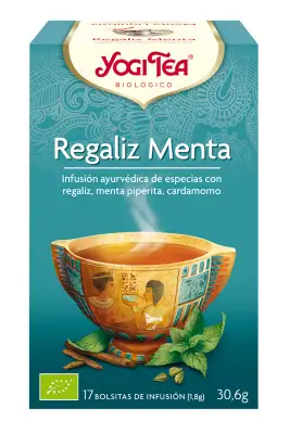 YOGI TEA - REGALIZ MENTA BIO
