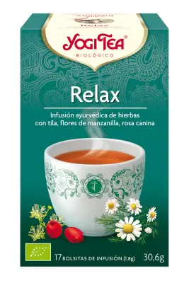Infusión ayurvédica Relax Yogi Tea 17 infusiones | ecológico