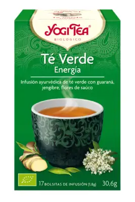 YOGI TEA - TE VERDE ENERGIA BIO