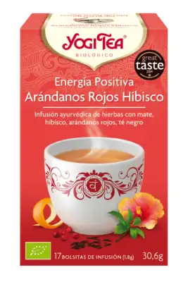 YOGI TEA - ENERGIA POSITIVA 17 FILTROS BIO