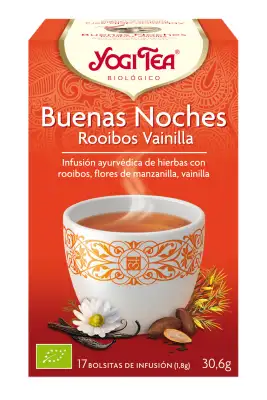 YOGI TEA - BUENAS NOCHES ROOIBOS VAINILLA BIO