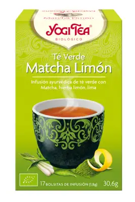 YOGI TEA - TE VERDE MATCHA LIMON BIO
