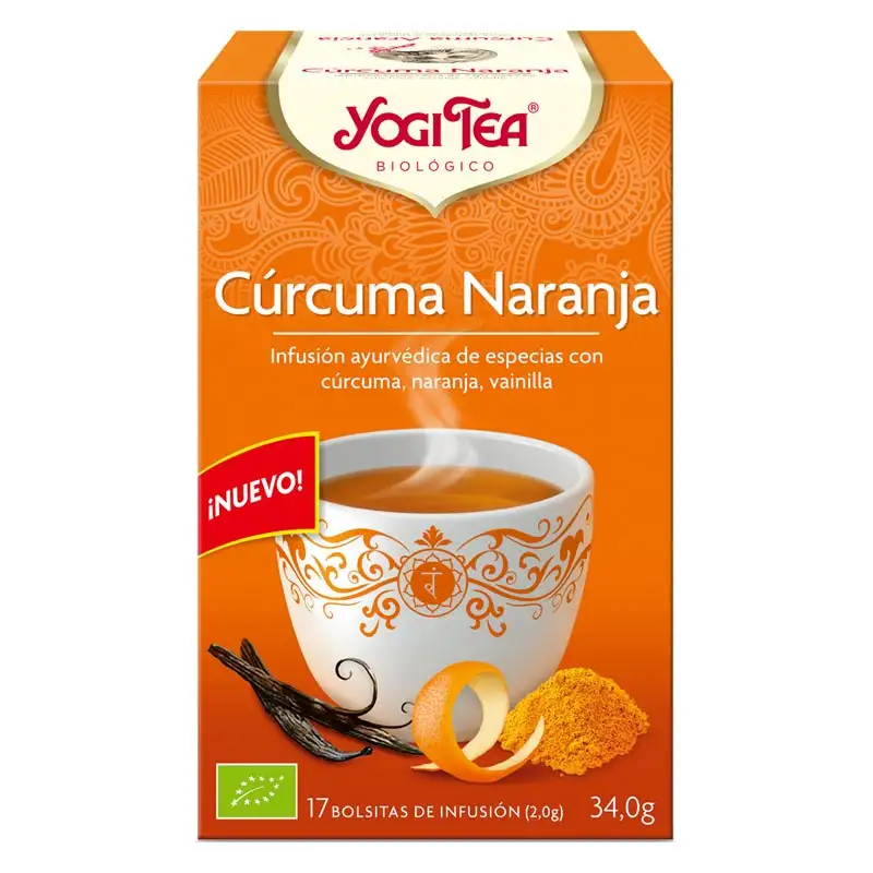 YOGI TEA - CURCUMA NARANJA BIO