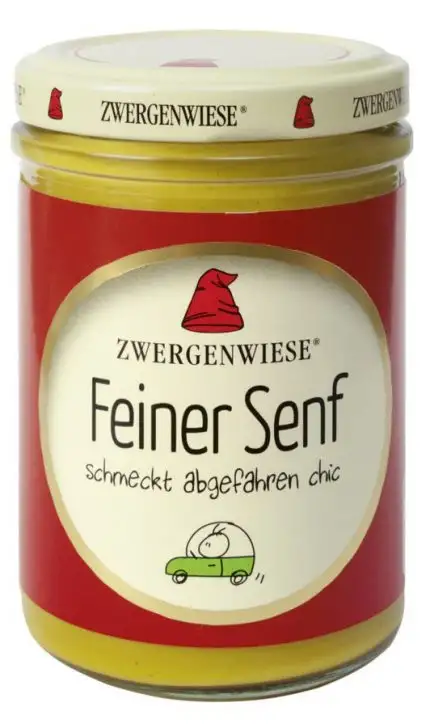 ZWERGENWIESE - MOSTAZA EXTRA FINA 160g BIO