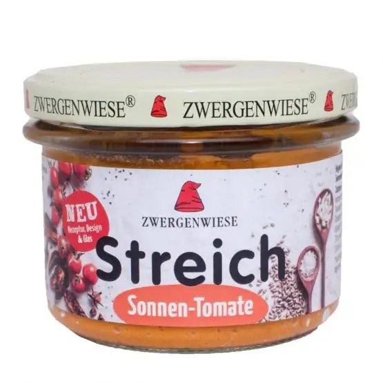 Paté vegano con tomate 180g BIO Zwergenwiese