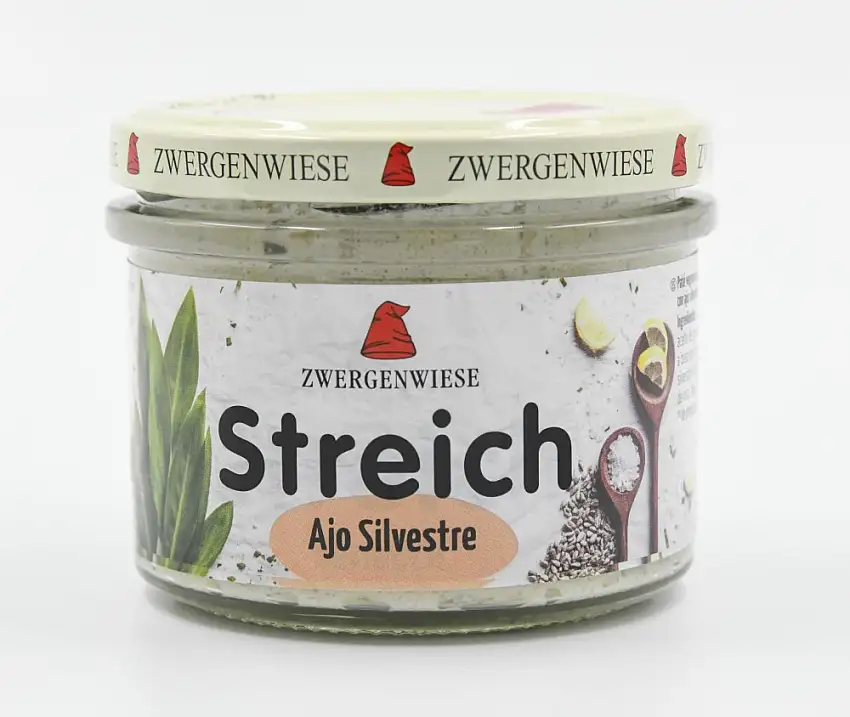 Paté Vegano con Ajo Silvestre Zwergenwiese 180g | ecológico