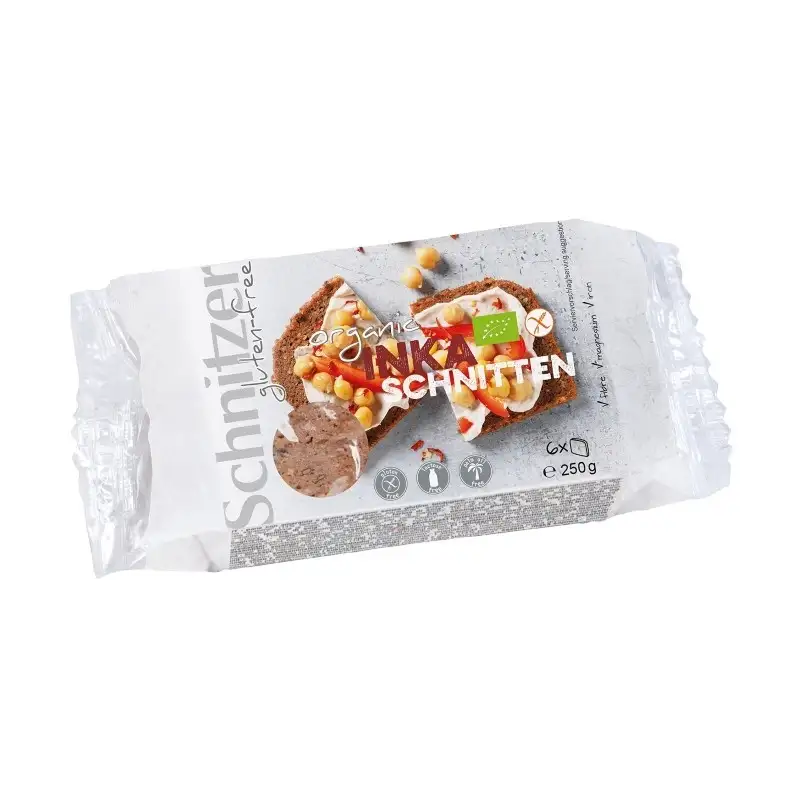 SCHNITZER - PAN FERMENTADO SIN GLUTEN DE SARRACENO INKA 250g BIO