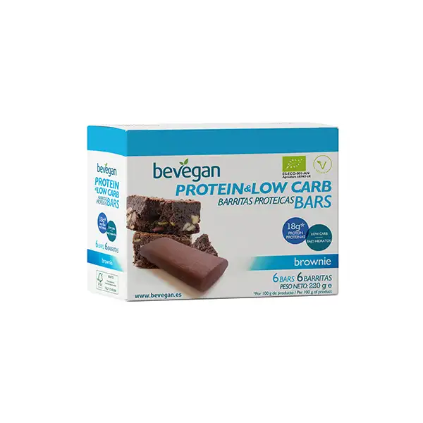 Barrita proteina brownie 6x36g ECO