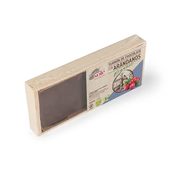 Turrón arandanos 200g ECO