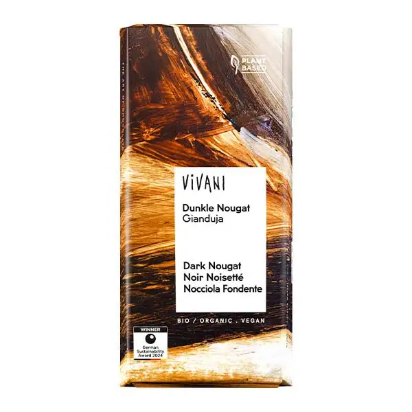 Chocolate negro nougat 80g ECO