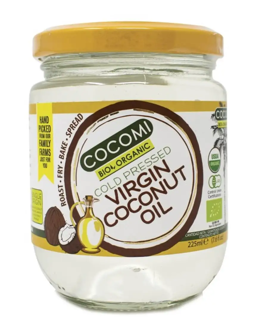 Aceite de coco virgen 225ml Cocomi | ecológico