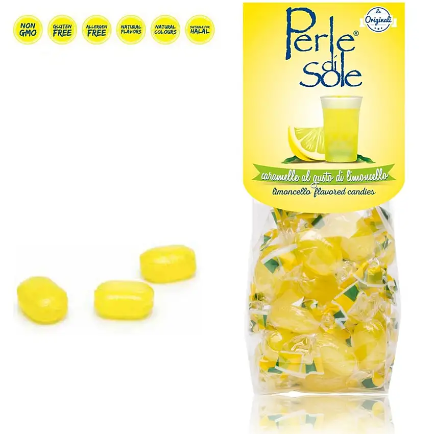 Perle di Sole - Dulces sabor Limoncello 100 Gr