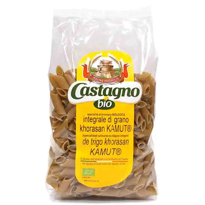 CASTAGNO - MACARRONES DE KAMUT INTEGRAL 500g BIO