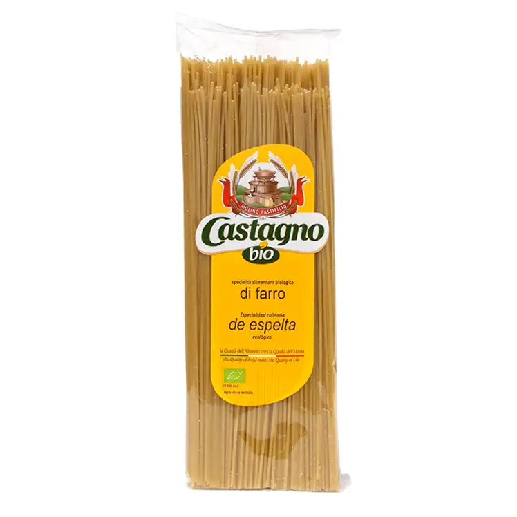 CASTAGNO - SPAGUETI DE ESPELTA 500g BIO