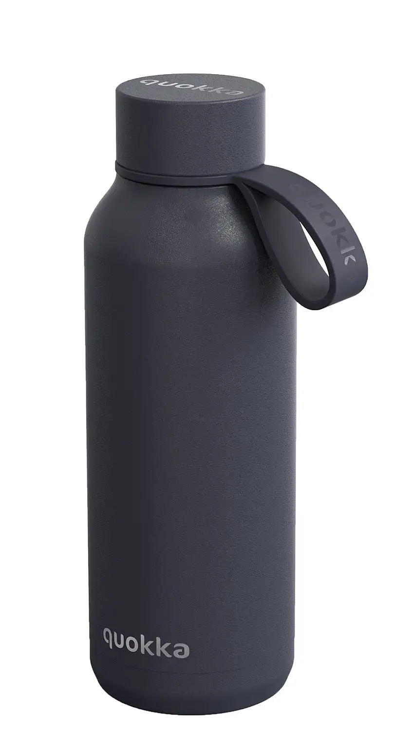 Botella térmica con colgador Solid Slate Quokka 510ml