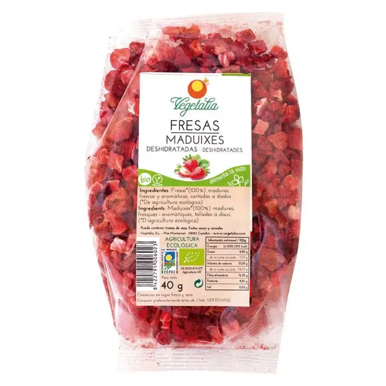 Fresa liofilizada 40g BIO Vegetalia (ENCARGO)