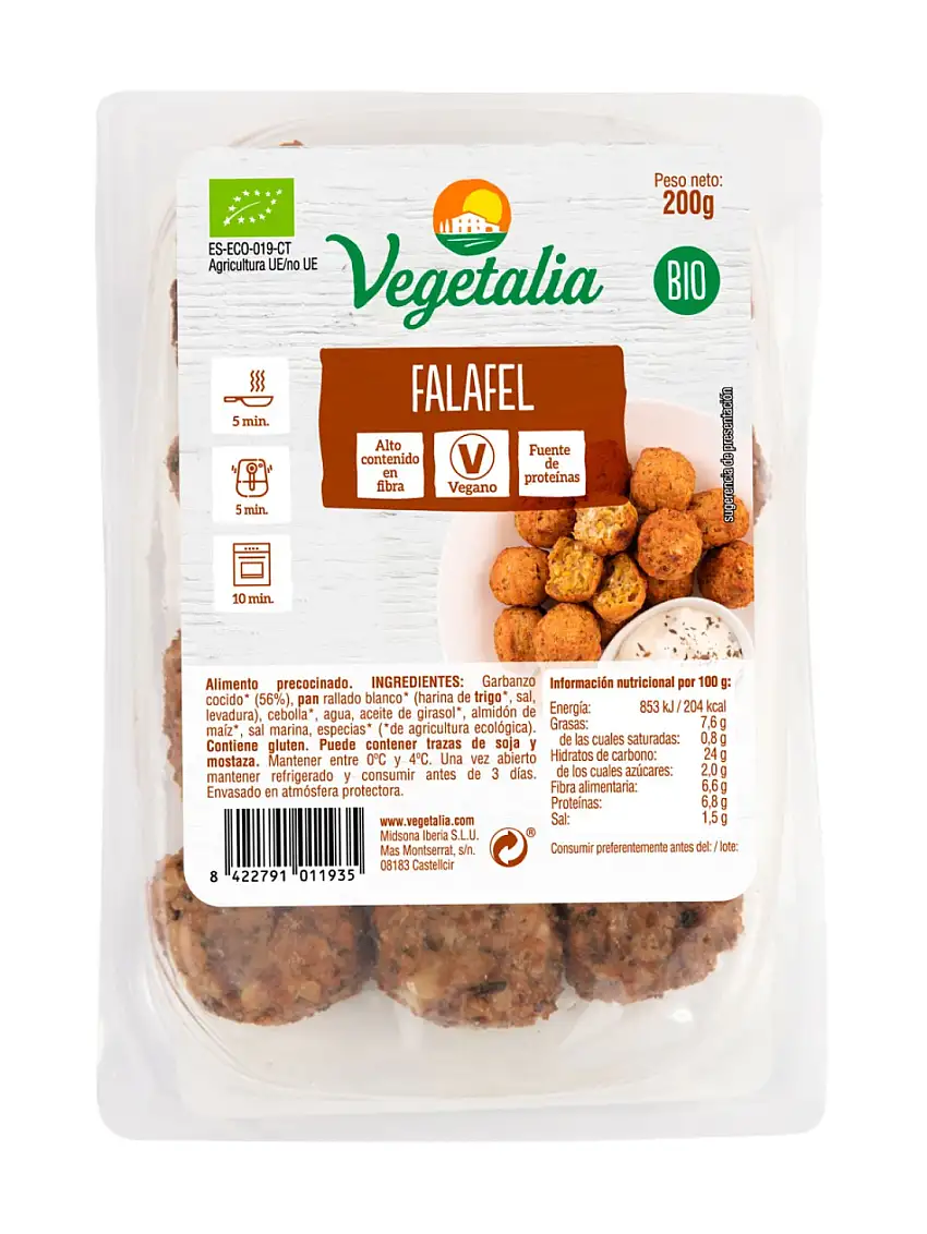 Falafel 200g Vegetalia | ecológico