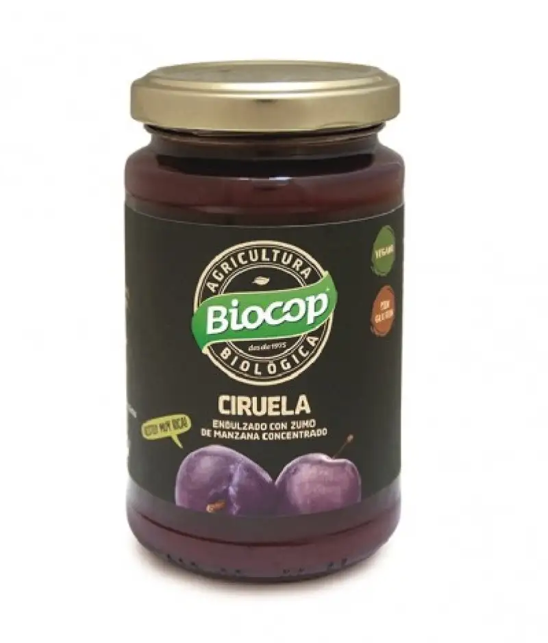 BIOCOP - COMPOTA DE CIRUELA SIN AZUCAR 280g BIO