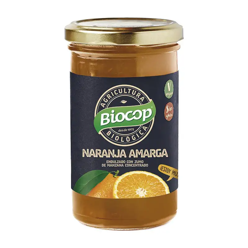 Compota  de naranja amarga sin azúcar 265g BIO Biocop
