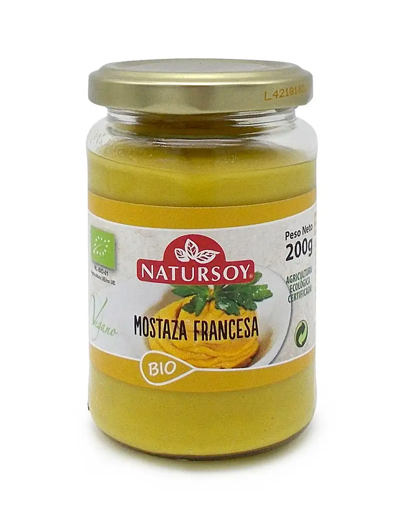 NATURSOY - MOSTAZA FRANCESA 200g BIO