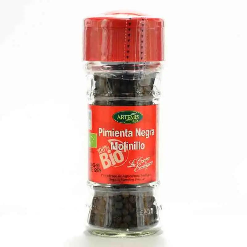 ARTEMIS - BOTE PIMIENTA NEGRA MOLINILLO 40g BIO