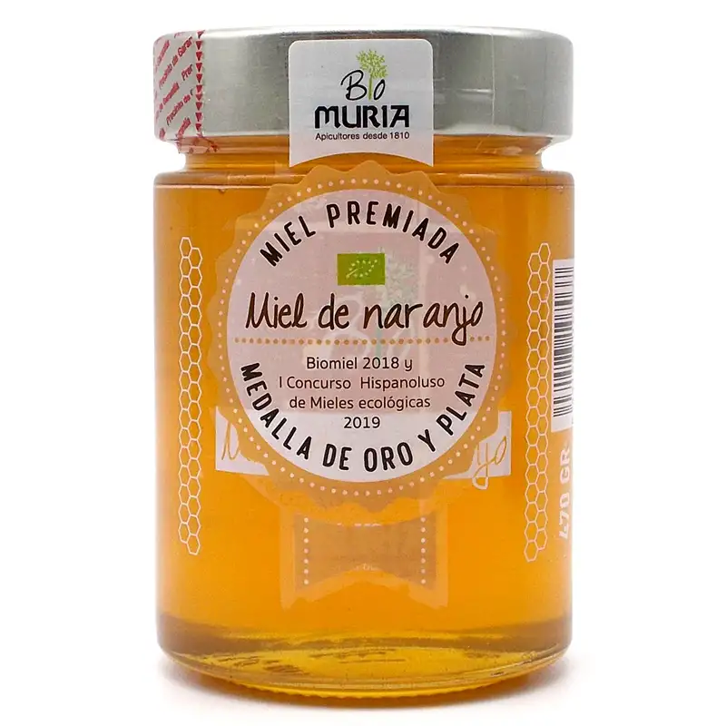 BIO MURIA - MIEL DE NARANJO 470g BIO