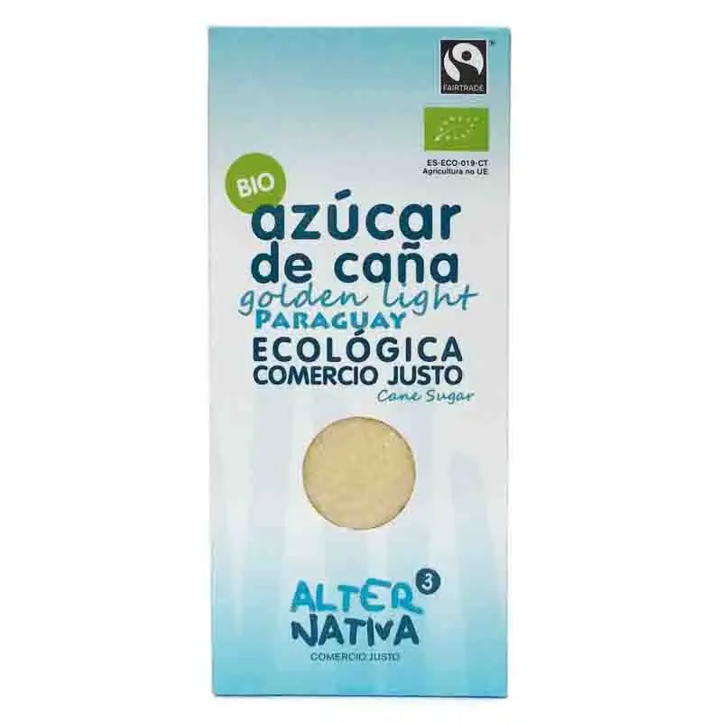 Azúcar Golden Light* de Paraguay (ALTERNATIVA3), 500g