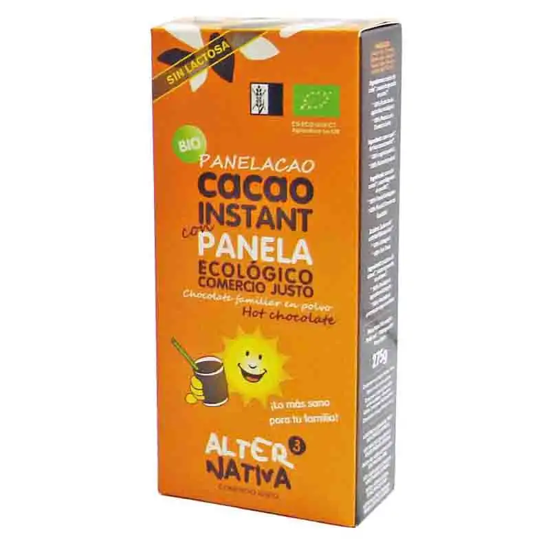 Panelacao* - Cacao Instant + Azúcar Panela - (ALTERNATIVA3), 275g