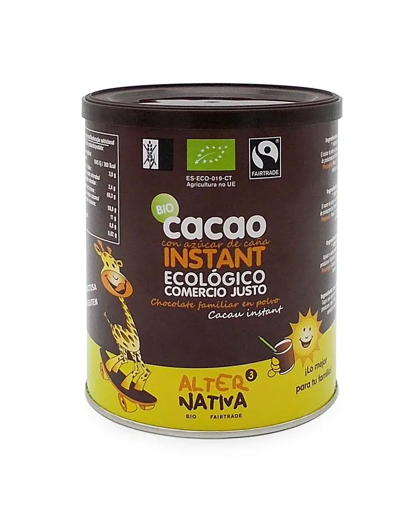 ALTERNATIVA3 - CACAO INSTANT BOTE 400g BIO