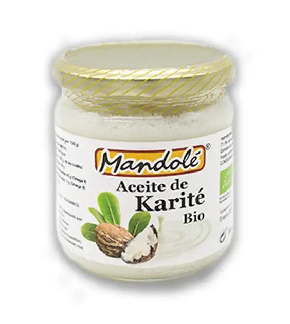Aceite de karité desodorizado 250ml Mandolé | ecológico
