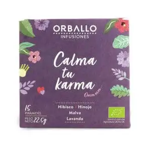Infusión Calma tu karma Orballo 12 pirámides | Ecológico